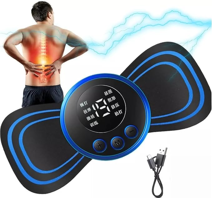 Mini Massageador Elétrico Portátil Cervical EMS Alivia Dores Corpo Pescoço  Mini massageador  Massageador Portátil Para Dores e Inchaços  Massageador Portátil Ortopédico RelaxUltra  Massageador Portátil Ortopédico RelaxConfort  Massageador Elétrico Recarregável Profissional + Brinde  Massageador Elétrico Muscular Relax Body  Massageador Portátil Ortopédico RelaxUltra acerteimagazine