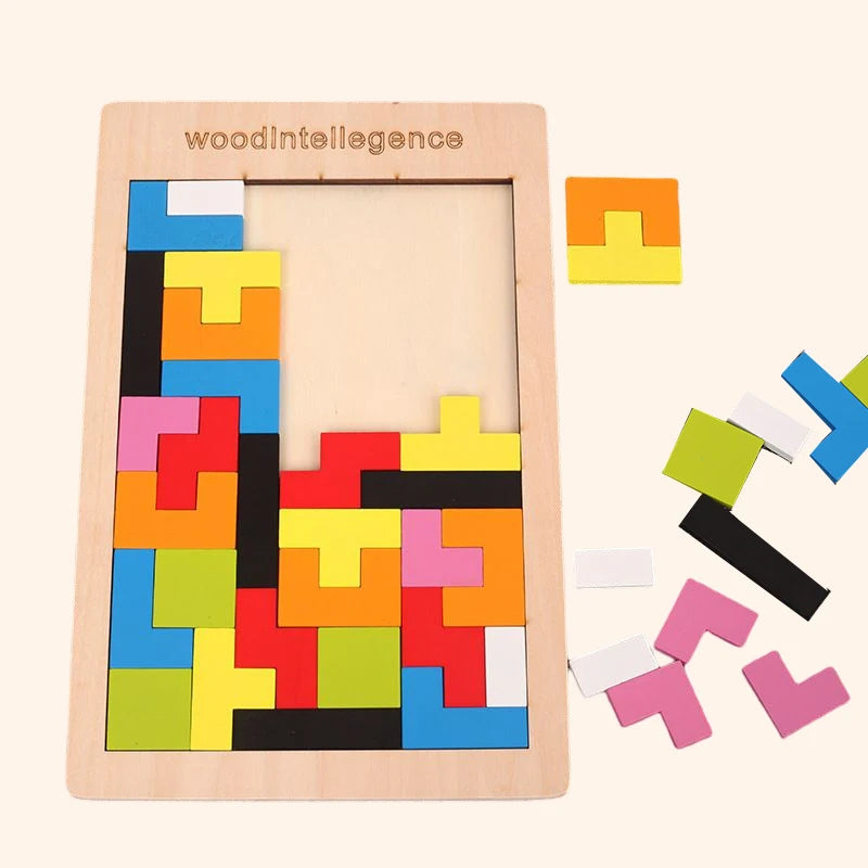 Tetris 3D - Quebra-cabeça colorido de Madeira Original acerteimagazine  Tetris 3D - Quebra-cabeça colorido de Madeira Original  Tangram  Quebra cabeça 3D - Brinquedo Educativo Tangram  Quebra Cabeça 3D - Brinquedo Educativo  Brinquedos Ecucativos  Brinquedos